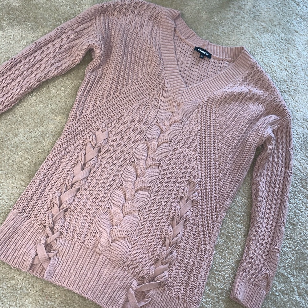Express V-Neck Sweater